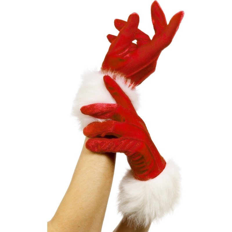 Božičkove rokavice -dolge