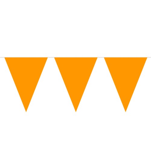Orange flag banner